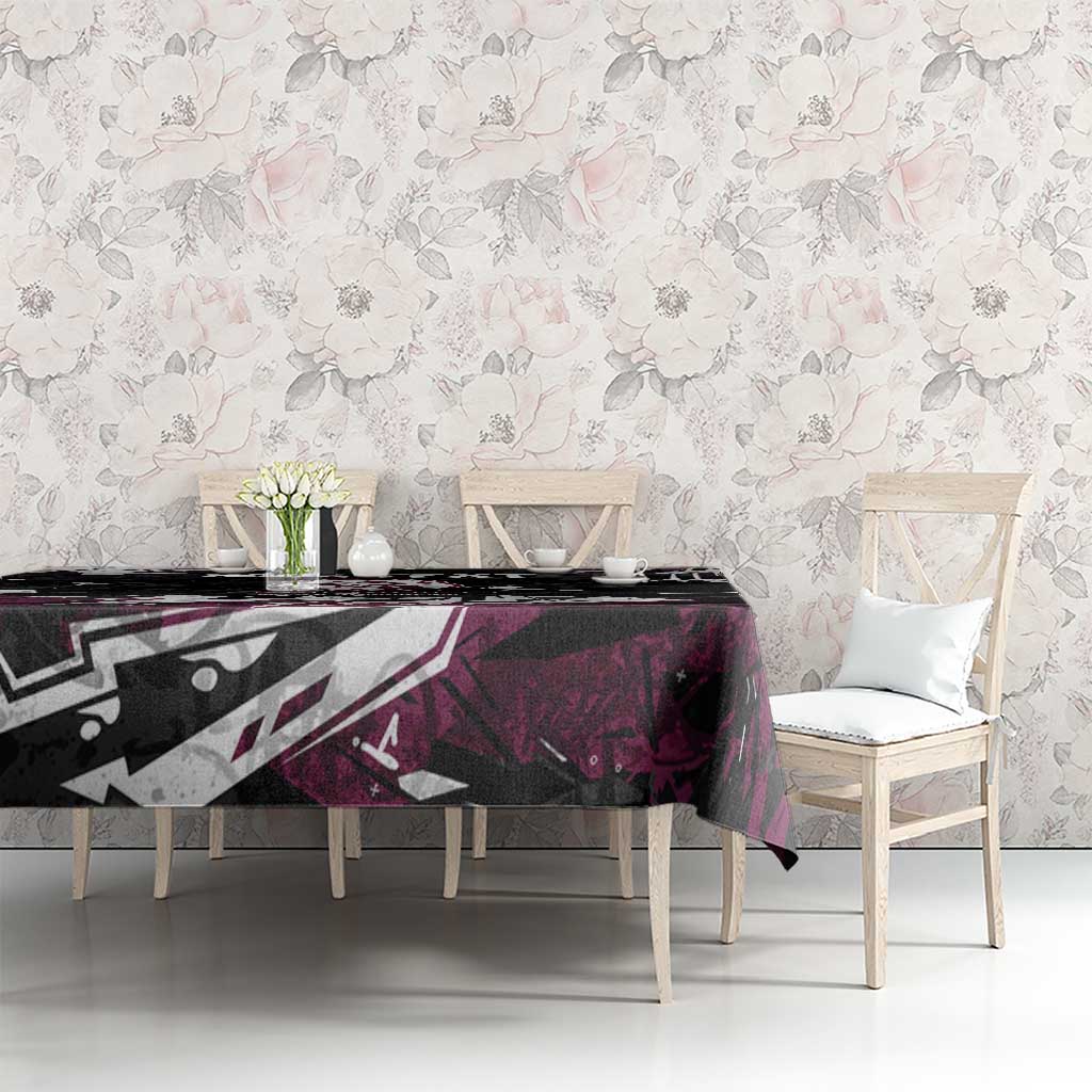 Personalized Manly Warringah Sea Eagles Tablecloth Graffiti Grunge Abstract Urban Street Style Design