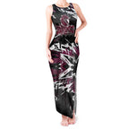 Personalized Manly Warringah Sea Eagles Tank Maxi Dress Graffiti Grunge Abstract Urban Street Style Design