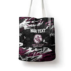 Personalized Manly Warringah Sea Eagles Tote Bag Graffiti Grunge Abstract Urban Street Style Design