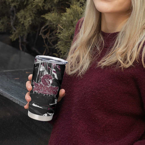 Personalized Manly Warringah Sea Eagles Tumbler Cup Graffiti Grunge Abstract Urban Street Style Design