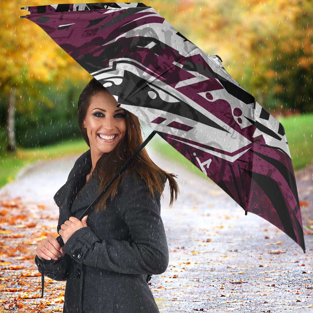 Personalized Manly Warringah Sea Eagles Umbrella Graffiti Grunge Abstract Urban Street Style Design
