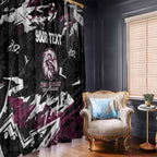 Personalized Manly Warringah Sea Eagles Window Curtain Graffiti Grunge Abstract Urban Street Style Design