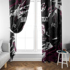 Personalized Manly Warringah Sea Eagles Window Curtain Graffiti Grunge Abstract Urban Street Style Design