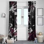 Personalized Manly Warringah Sea Eagles Window Curtain Graffiti Grunge Abstract Urban Street Style Design