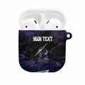 Personalized Melbourne Storm AirPods Case Graffiti Grunge Abstract Urban Street Style Design