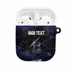 Personalized Melbourne Storm AirPods Case Graffiti Grunge Abstract Urban Street Style Design