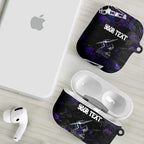 Personalized Melbourne Storm AirPods Case Graffiti Grunge Abstract Urban Street Style Design