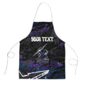 Personalized Melbourne Storm Apron Graffiti Grunge Abstract Urban Street Style Design