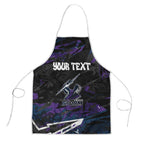 Personalized Melbourne Storm Apron Graffiti Grunge Abstract Urban Street Style Design