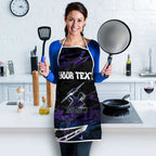Personalized Melbourne Storm Apron Graffiti Grunge Abstract Urban Street Style Design
