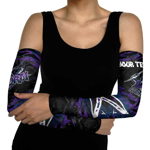 Personalized Melbourne Storm Arm Sleeves Graffiti Grunge Abstract Urban Street Style Design