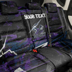 Personalized Melbourne Storm Back Car Seat Cover Graffiti Grunge Abstract Urban Street Style Design