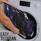 Personalized Melbourne Storm Bathroom Set Graffiti Grunge Abstract Urban Street Style Design