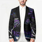Personalized Melbourne Storm Blazer Graffiti Grunge Abstract Urban Street Style Design