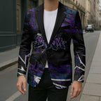 Personalized Melbourne Storm Blazer Graffiti Grunge Abstract Urban Street Style Design
