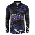 Personalized Melbourne Storm Button Sweatshirt Graffiti Grunge Abstract Urban Street Style Design