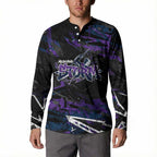 Personalized Melbourne Storm Button Sweatshirt Graffiti Grunge Abstract Urban Street Style Design