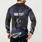 Personalized Melbourne Storm Button Sweatshirt Graffiti Grunge Abstract Urban Street Style Design