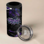 Personalized Melbourne Storm 4 in 1 Can Cooler Tumbler Graffiti Grunge Abstract Urban Street Style Design