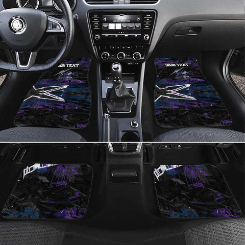 Personalized Melbourne Storm Car Mats Graffiti Grunge Abstract Urban Street Style Design