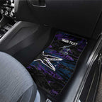 Personalized Melbourne Storm Car Mats Graffiti Grunge Abstract Urban Street Style Design