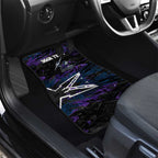 Personalized Melbourne Storm Car Mats Graffiti Grunge Abstract Urban Street Style Design