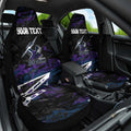 Personalized Melbourne Storm Car Seat Cover Graffiti Grunge Abstract Urban Street Style Design