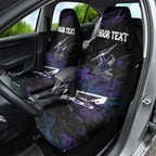 Personalized Melbourne Storm Car Seat Cover Graffiti Grunge Abstract Urban Street Style Design