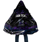 Personalized Melbourne Storm Cloak Graffiti Grunge Abstract Urban Street Style Design