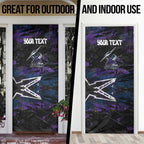 Personalized Melbourne Storm Door Cover Graffiti Grunge Abstract Urban Street Style Design