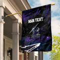 Personalized Melbourne Storm Garden Flag Graffiti Grunge Abstract Urban Street Style Design