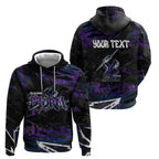 Personalized Melbourne Storm Hoodie Graffiti Grunge Abstract Urban Street Style Design
