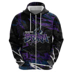 Personalized Melbourne Storm Hoodie Graffiti Grunge Abstract Urban Street Style Design