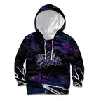 Personalized Melbourne Storm Kid Hoodie Graffiti Grunge Abstract Urban Street Style Design