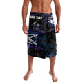 Personalized Melbourne Storm Lavalava Graffiti Grunge Abstract Urban Street Style Design