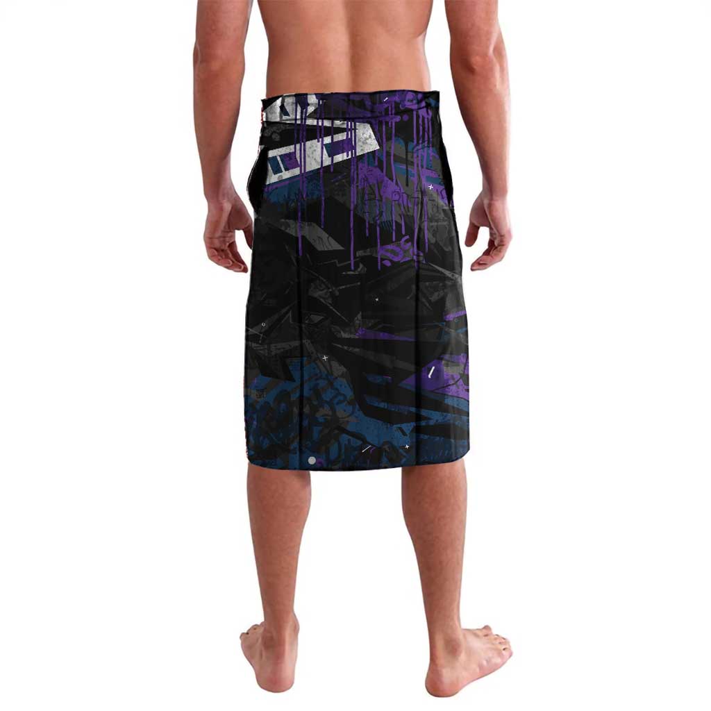 Personalized Melbourne Storm Lavalava Graffiti Grunge Abstract Urban Street Style Design