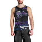 Personalized Melbourne Storm Men Tank Top Graffiti Grunge Abstract Urban Street Style Design