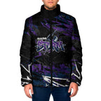 Personalized Melbourne Storm Padded Jacket Graffiti Grunge Abstract Urban Street Style Design