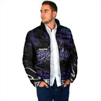 Personalized Melbourne Storm Padded Jacket Graffiti Grunge Abstract Urban Street Style Design