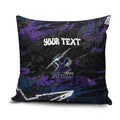 Personalized Melbourne Storm Pillow Cover Graffiti Grunge Abstract Urban Street Style Design