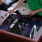 Personalized Melbourne Storm Puzzle Graffiti Grunge Abstract Urban Street Style Design