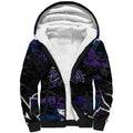 Personalized Melbourne Storm Sherpa Hoodie Graffiti Grunge Abstract Urban Street Style Design