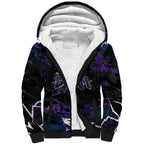 Personalized Melbourne Storm Sherpa Hoodie Graffiti Grunge Abstract Urban Street Style Design