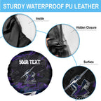 Personalized Melbourne Storm Spare Tire Cover Graffiti Grunge Abstract Urban Street Style Design