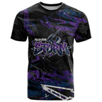 Personalized Melbourne Storm T Shirt Graffiti Grunge Abstract Urban Street Style Design