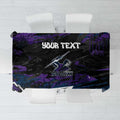 Personalized Melbourne Storm Tablecloth Graffiti Grunge Abstract Urban Street Style Design