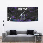 Personalized Melbourne Storm Tapestry Graffiti Grunge Abstract Urban Street Style Design