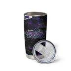 Personalized Melbourne Storm Tumbler Cup Graffiti Grunge Abstract Urban Street Style Design