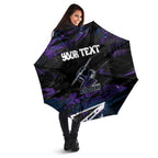 Personalized Melbourne Storm Umbrella Graffiti Grunge Abstract Urban Street Style Design