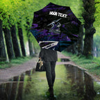 Personalized Melbourne Storm Umbrella Graffiti Grunge Abstract Urban Street Style Design
